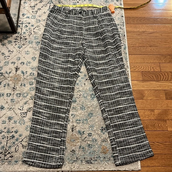 NWT Numph Caviar Tweed Trousers - Picture 6 of 16